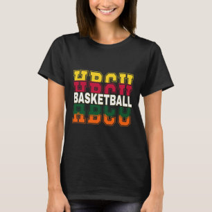 Historisch Black Uni University Bysketbyll P T-Shirt