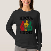 Historisch Black Uni University Hbcu Black H T-Shirt (Vorderseite)