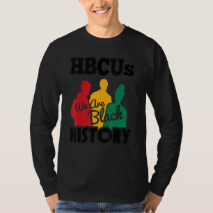 Historisch Black Uni University Hbcu Black H T-Shirt