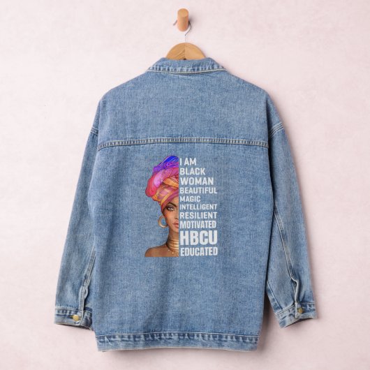 Historisch Black Uni University Student Hbcu Jeansjacke (Hangar)