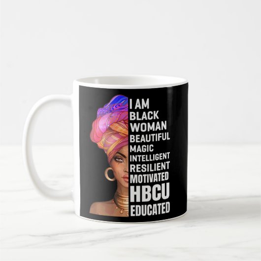 Historisch Black Uni University Student Hbcu Kaffeetasse (Links)
