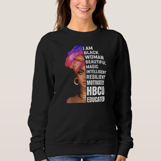Historisch Black Uni University Student Hbcu Sweatshirt (Vorderseite)