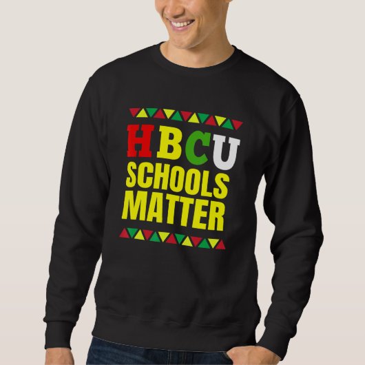 Historisch Black Uni University Student Hbcu Sweatshirt (Vorderseite)