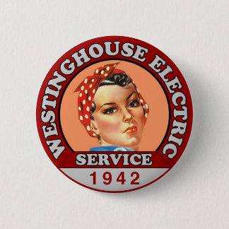 Historisch Inspiriert Rosie the Riveter Abzeichen  Button