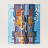Historisch Kopenhagen, Dänemark Puzzle (Vertikal)