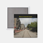 Historisch Savannah Georgia Magnet (Vorderseite/Rückseite)