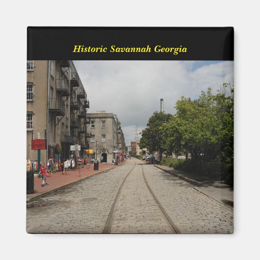 Historisch Savannah Georgia Magnet (Vorne)