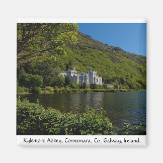Historische Abtei Kylemore, Grafschaft Galway, Irl Magnet