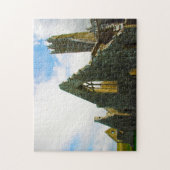 Historische Abtei Ruins Galway Irland. Puzzle (Vertikal)