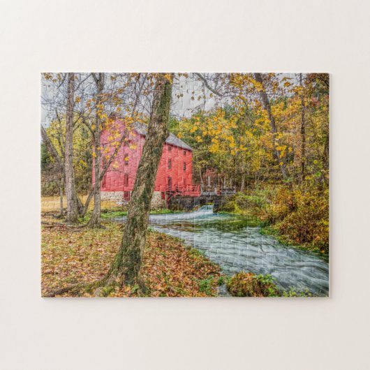 Historische Alley Mill Puzzle (Horizontal)