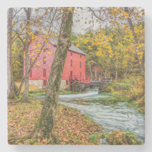 Historische Alley Mill Steinuntersetzer