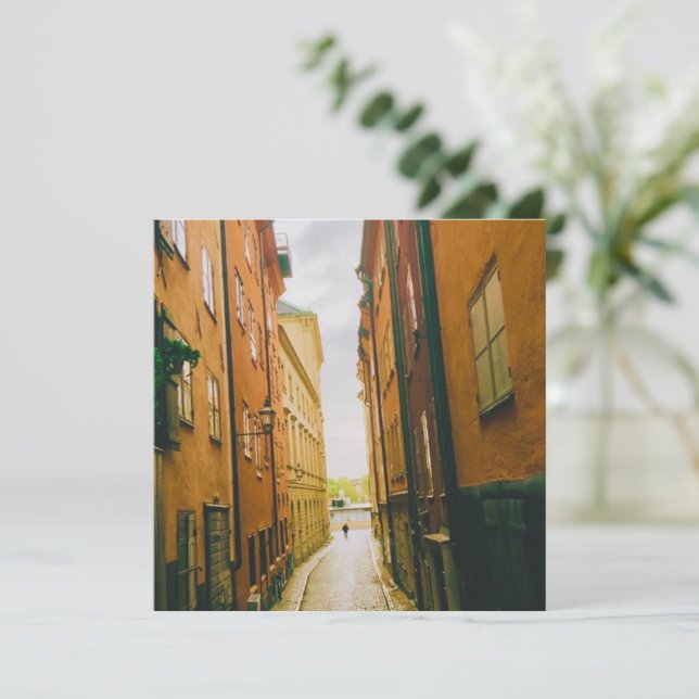 Historische Altstadt, Gamla Stan, Stockholm, Schwe (Stehend Vorderseite)