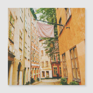Historische Altstadt, Gamla Stan, Stockholm, Schwe Magnetkarte