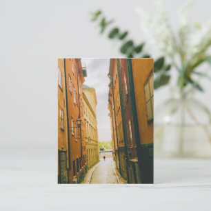 Historische Altstadt, Gamla Stan, Stockholm, Schwe Postkarte
