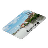 Historische Altstadt von Regensburg, Deutschland Magnet (Linke Seite)