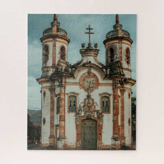 Historische Architektur der Barockkirche Puzzle (Vertikal)