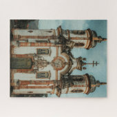 Historische Architektur der Barockkirche Puzzle (Horizontal)