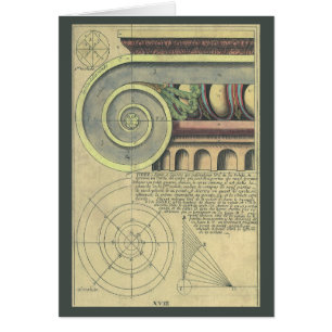 Historische Architektur; Kapitellvolute von Vignol