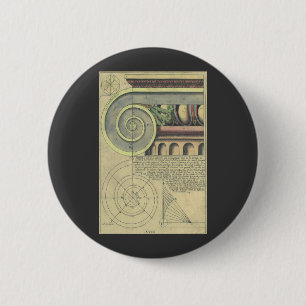 Historische Architektur; Kapitellvolute von Vignol Button