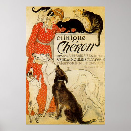 Historische Art Posters & Canvasses - veternarisch Poster (Vorne)