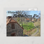 Historische Bethlehem 21 Postkarte (Vorne/Hinten)