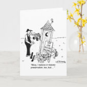 Historische Bewahrung von Outhouses? Karte (Gelbe Blume)