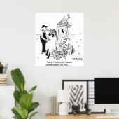 Historische Bewahrung von Outhouses? Poster (Heimbüro)