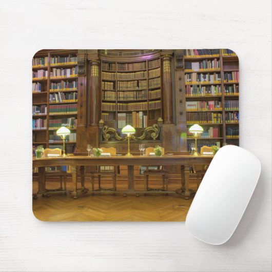 Historische Bibliothek Mousepad (Mit Mouse)
