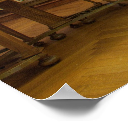 Historische Bibliothek Poster (Ecke)