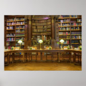 Historische Bibliothek Poster (Vorne)