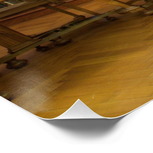 Historische Bibliothek Poster (Ecke)