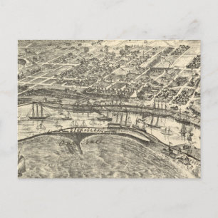 Historische bildliche Karte von San Pedro (1902)