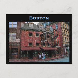 Historische Boston Postcard Postkarte