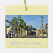 Historische Brücke der Hauptstraße Keramikornament (Vorderseite)