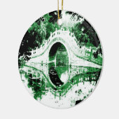 Historische Brücke Keramik Ornament (Links)