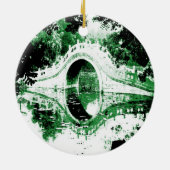 Historische Brücke Keramik Ornament (Hinten)