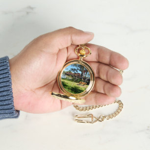 Historische Brücke: Paringa River Murray Australia Armbanduhr