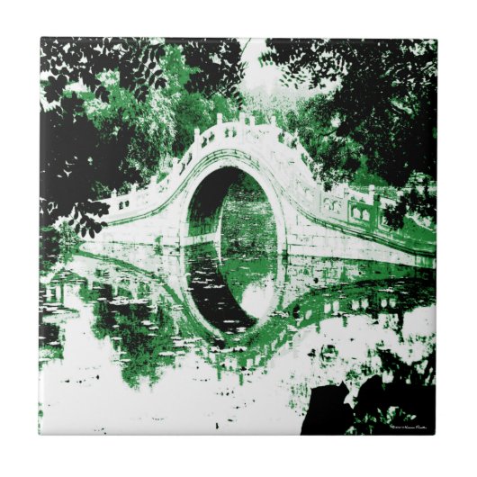 Historische Brücke Tile Fliese (Vorderseite)