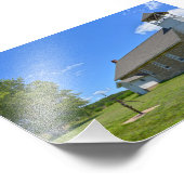 Historische Buck Creek Schule, Perry, Kansas Fotodruck (Ecke)