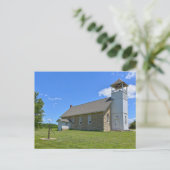 Historische Buck Creek Schule, Perry, Kansas Postkarte (Stehend Vorderseite)