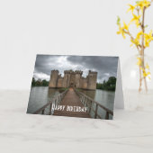 Historische Burg Burg Bodiam Burg Sussex Karte (Gelbe Blume)