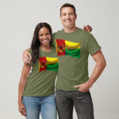 Historische Cabo Verde Alte Flagge gewandert T-Shirt (Unisex)