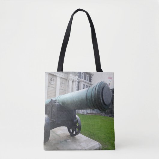 Historische Cannon Tote Bag Tasche (Vorderseite)