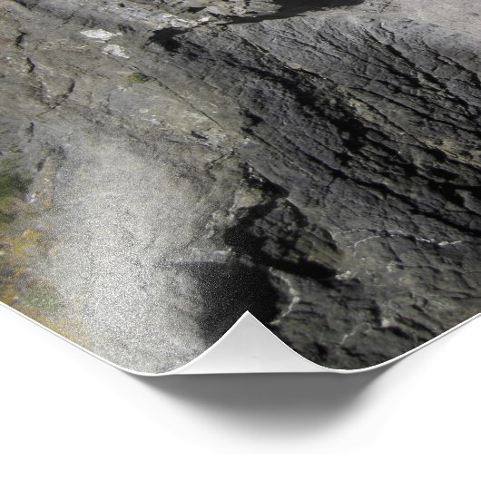 Historische Carrick-a-rede-Brücke, nördlich Fotodruck (Ecke)