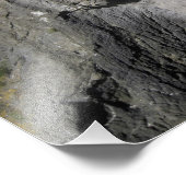 Historische Carrick-a-rede-Brücke, nördlich Fotodruck (Ecke)