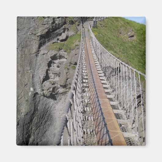 Historische Carrick-a-rede-Brücke, nördlich Magnet (Vorne)
