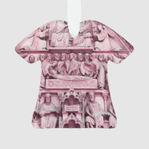 Historische, Christliche Skulpturen Notre Dame Par Ornament