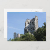 Historische Drachenfels Postkarte (Vorne/Hinten)