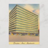 Historische Drayton Arms Apartment Savannah GA Postkarte (Vorderseite)