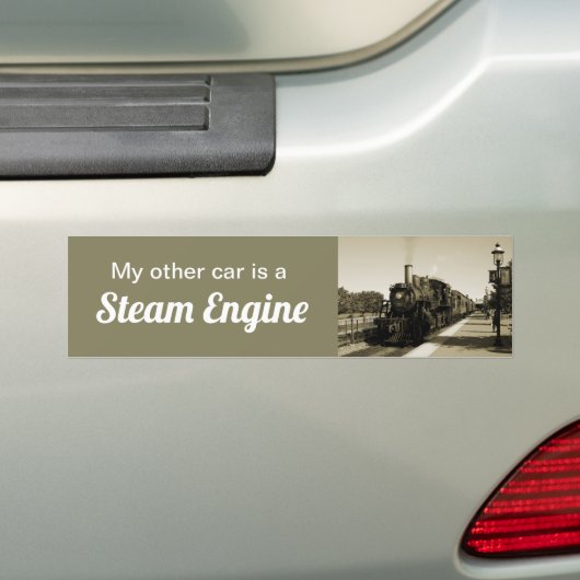 Historische Eisenbahn Autoaufkleber (Auf Auto)